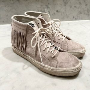 Women’s Vans Sk8-Hi Moccasin Suede Sneakers